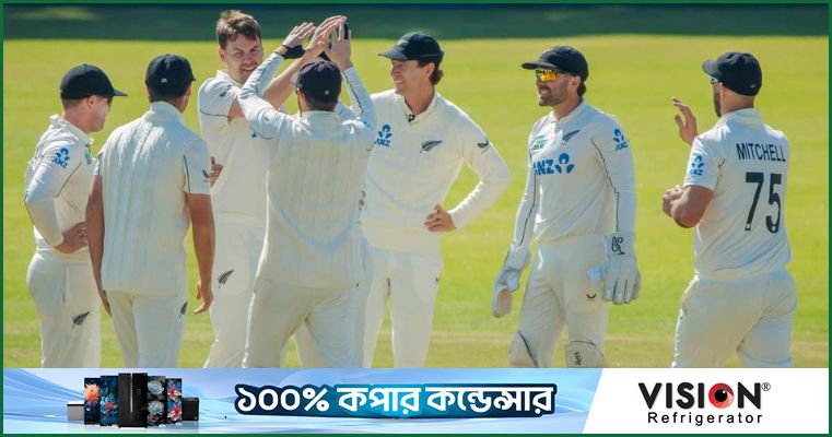 ইনিংস ব্যবধানে জিতে জিম্বাবুয়েকে হোয়াইটওয়াশ করল নিউজিল্যান্ড